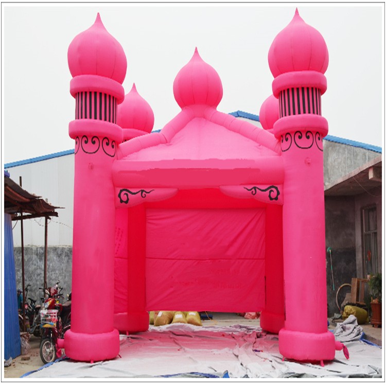 铁山港粉色帐篷